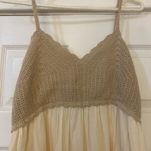 Zara cream sundress